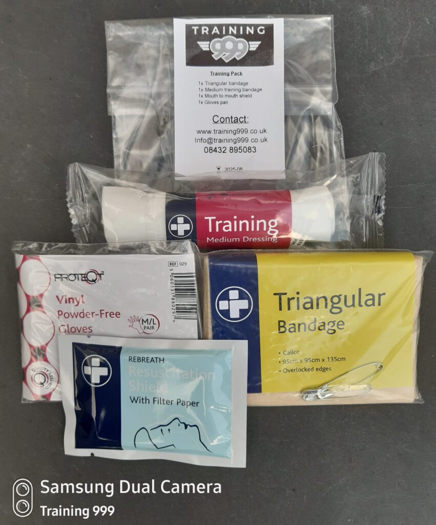 Emergency First Aid Training Pack